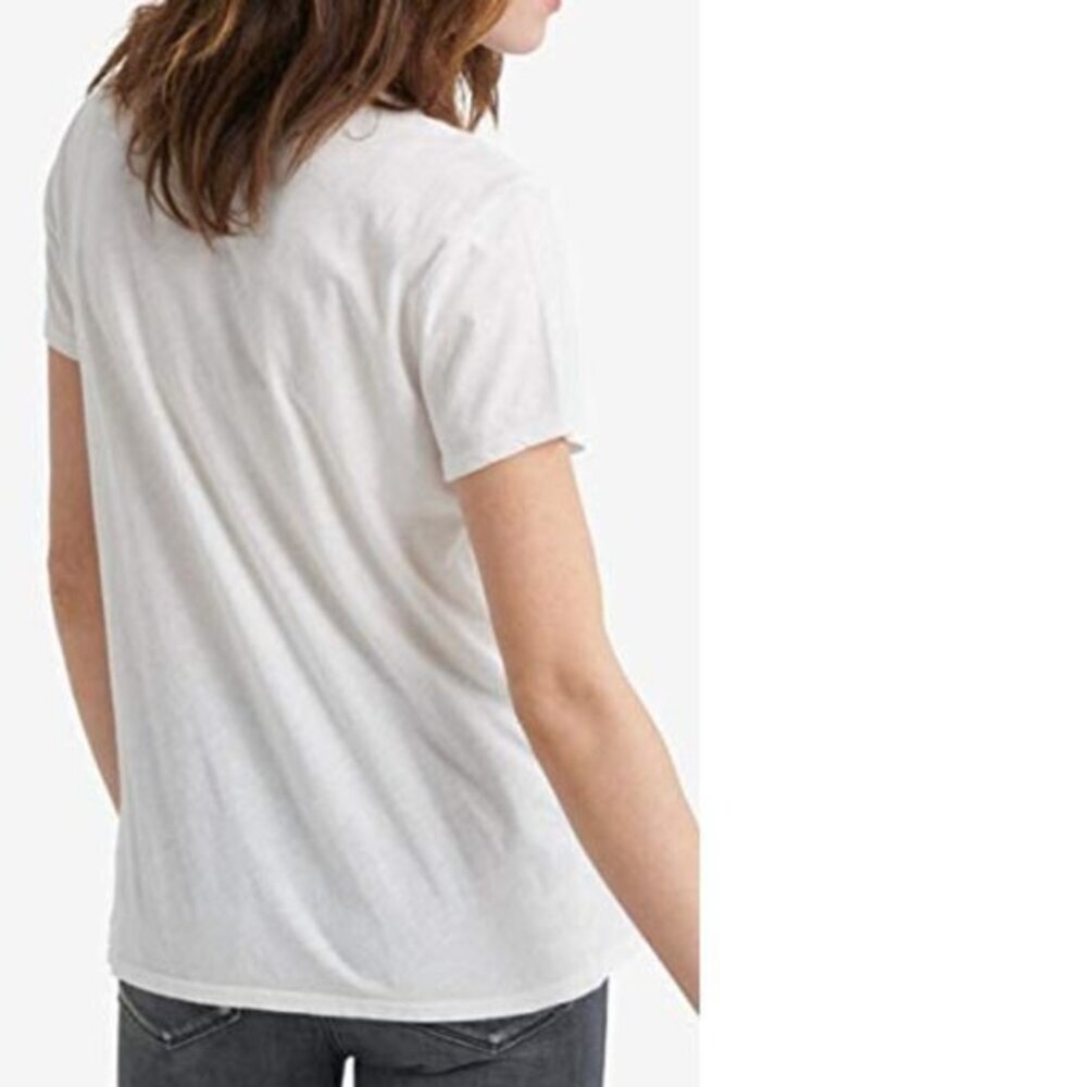 Lucky Brand Tropical Crew Top.  M - Picture 4 of 4